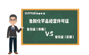 危化證市級和區級的區別